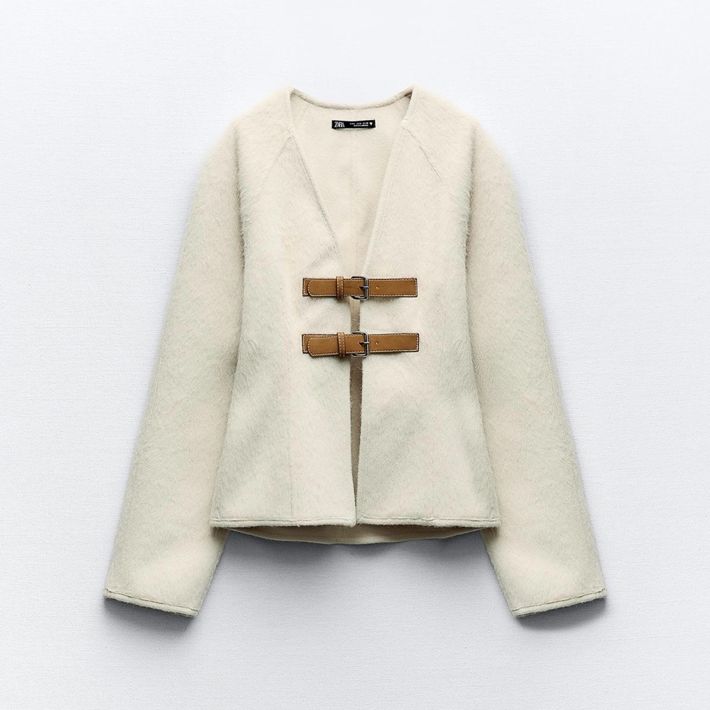 ZARA Belted Soft Cardigan
